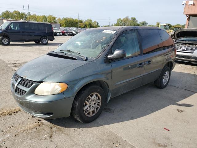 1D4GP453X3B111820 - 2003 DODGE CARAVAN SPORT GREEN photo 1