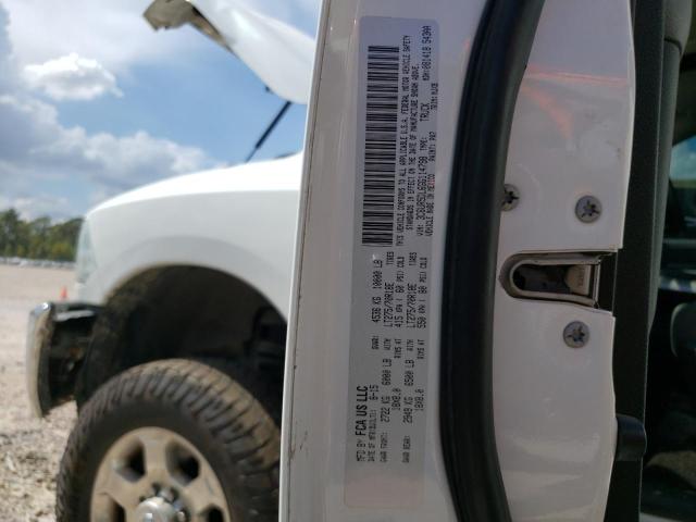 3C6UR5DL6GG114798 - 2016 RAM 2500 SLT თეთრი ფოტო 12