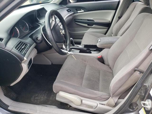 1HGCP2F37BA152023 - 2011 HONDA ACCORD LX GRAY photo 7