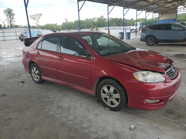 1NXBR32E28Z028021 - 2008 TOYOTA COROLLA CE MAROON photo 4