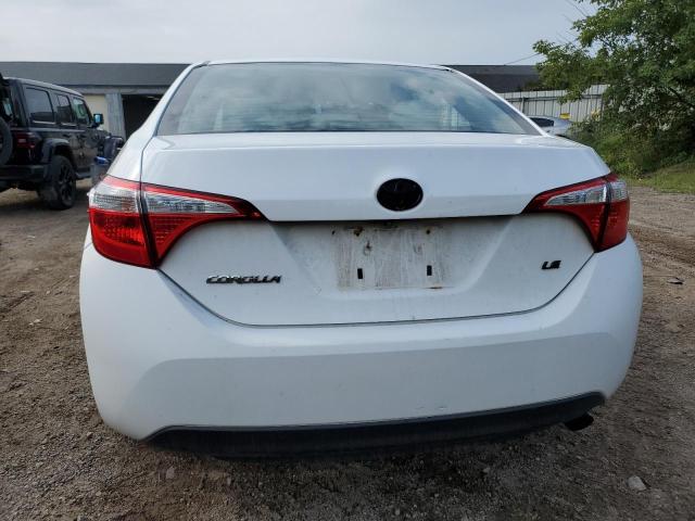2T1BURHE7FC271816 - 2015 TOYOTA COROLLA L Biały zdjęcie 6
