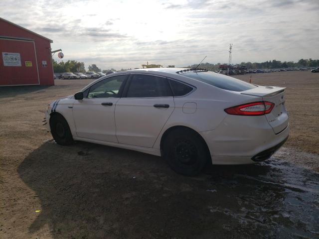 3FA6P0D96FR121242 - 2015 FORD FUSION TITANIUM WHITE photo 2