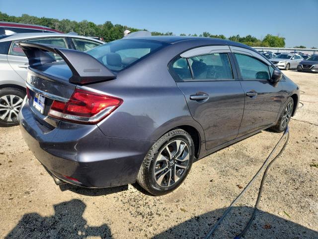 19XFB2F87FE056448 - 2015 HONDA CIVIC EX Grafitowy zdjęcie 3
