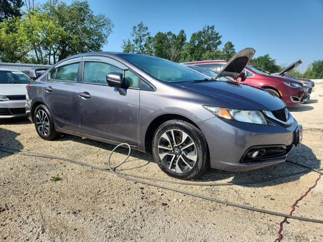 19XFB2F87FE056448 - 2015 HONDA CIVIC EX Grafitowy zdjęcie 4