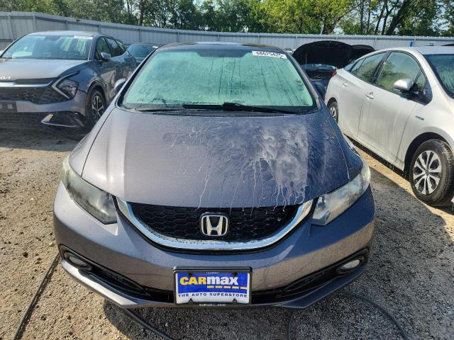 19XFB2F87FE056448 - 2015 HONDA CIVIC EX Grafitowy zdjęcie 5