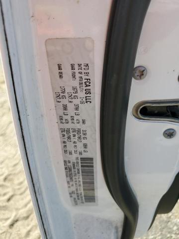 1C6RR6GT8GS240791 - 2016 RAM 1500 SLT WHITE photo 12