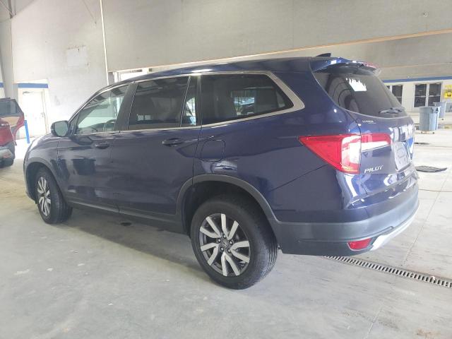 5FNYF6H59KB044202 - 2019 HONDA PILOT EXL ლურჯი ფოტო 2