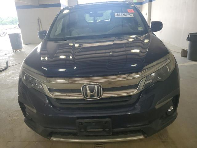 5FNYF6H59KB044202 - 2019 HONDA PILOT EXL ლურჯი ფოტო 5