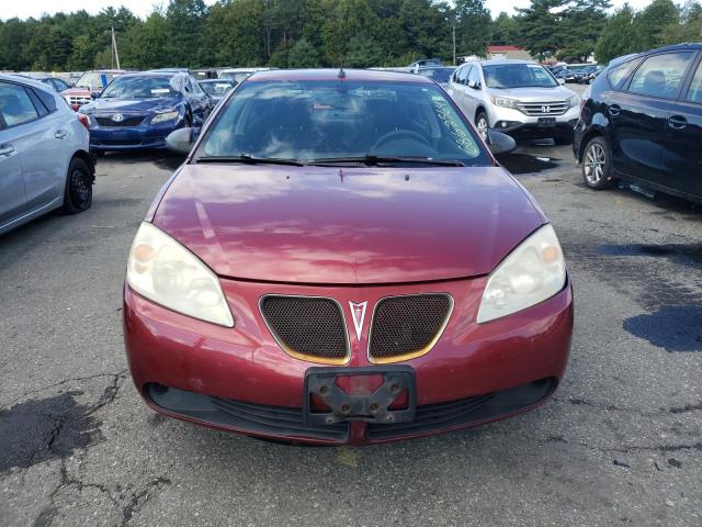 1G2ZF57B784159732 - 2008 PONTIAC G6 VALUE LEADER RED photo 5