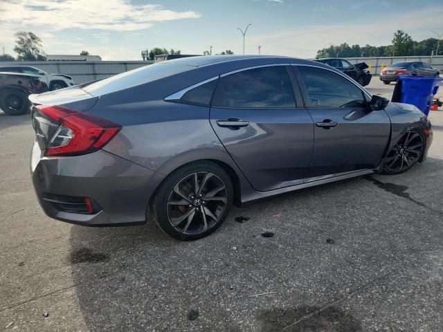 2HGFC2F89KH558150 - 2019 HONDA CIVIC SPORT Gris photo 3