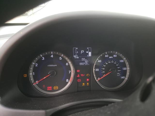 KMHCT5AE7HU326549 - 2017 HYUNDAI ACCENT SE ORANGE photo 9