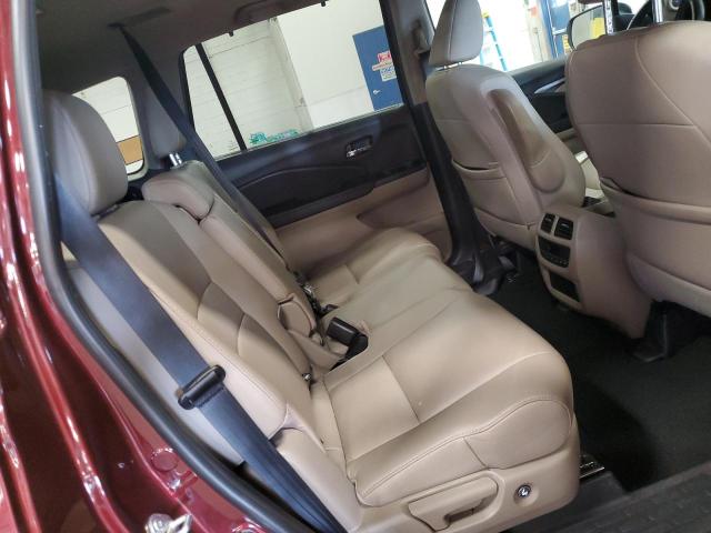 5FNYF6H53MB096332 - 2021 HONDA PILOT EXL 勃艮第红 照片 11