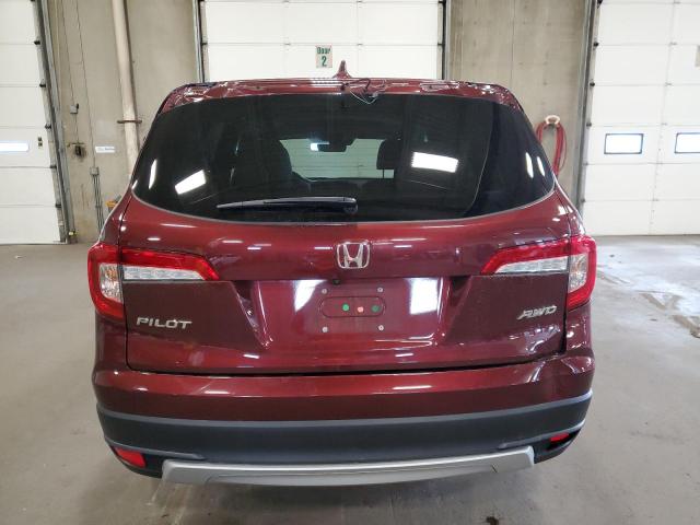 5FNYF6H53MB096332 - 2021 HONDA PILOT EXL 勃艮第红 照片 6