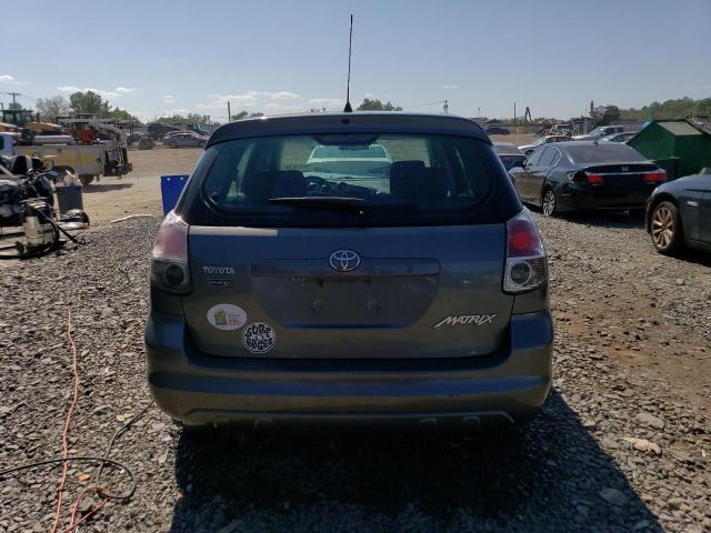 2T1KR32E26C574672 - 2006 TOYOTA COROLLA MA XR GRAY photo 6
