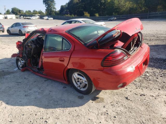 1G2NF52F53C274496 - 2003 PONTIAC GRAND AM SE1 RED photo 2