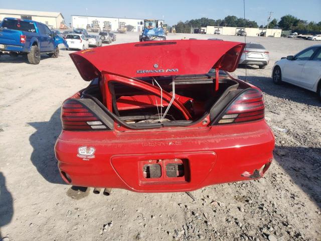 1G2NF52F53C274496 - 2003 PONTIAC GRAND AM SE1 RED photo 6