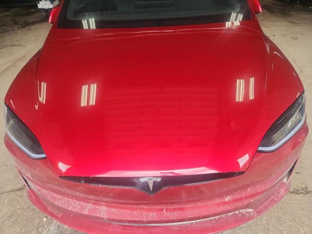 7SAXCBE5XRF456076 - 2024 TESLA MODEL X Czerwony zdjęcie 11