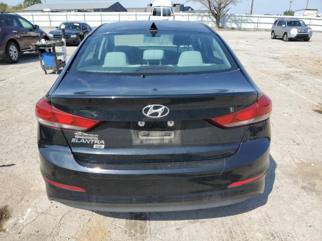 KMHD74LF2HU115087 - 2017 HYUNDAI ELANTRA SE BLACK photo 6