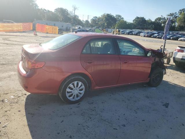 1NXBU4EE6AZ256268 - 2010 TOYOTA COROLLA BASE 红色 照片 3
