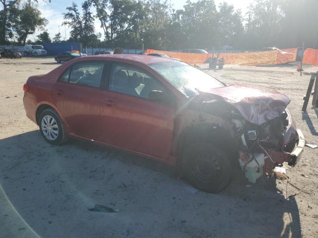 1NXBU4EE6AZ256268 - 2010 TOYOTA COROLLA BASE 红色 照片 4