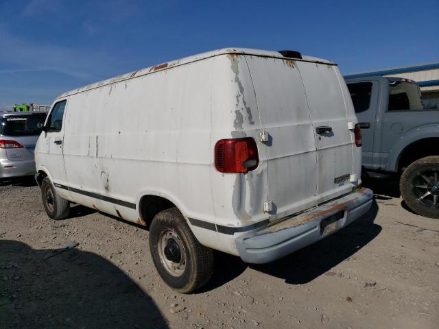 2D7KB31Z93K506369 - 2003 DODGE RAM VAN B3500 WHITE photo 2