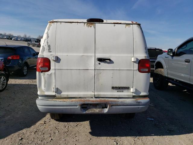 2D7KB31Z93K506369 - 2003 DODGE RAM VAN B3500 WHITE photo 6