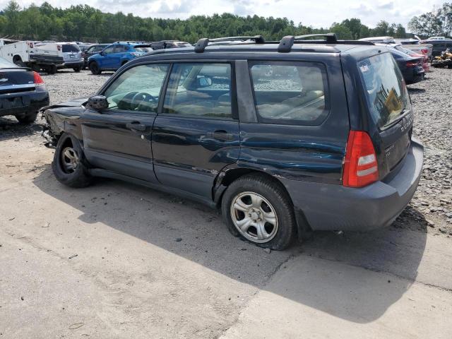 JF1SG63695H719916 - 2005 SUBARU FORESTER 2.5X BLACK photo 2