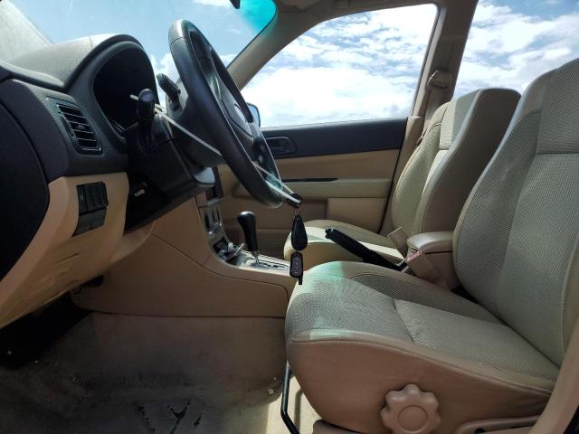 JF1SG63695H719916 - 2005 SUBARU FORESTER 2.5X BLACK photo 7