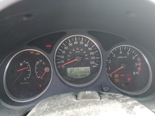 JF1SG63695H719916 - 2005 SUBARU FORESTER 2.5X BLACK photo 9