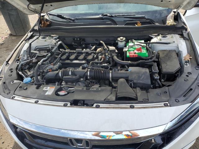1HGCV1F51KA077191 - 2019 HONDA ACCORD EXL WHITE photo 11