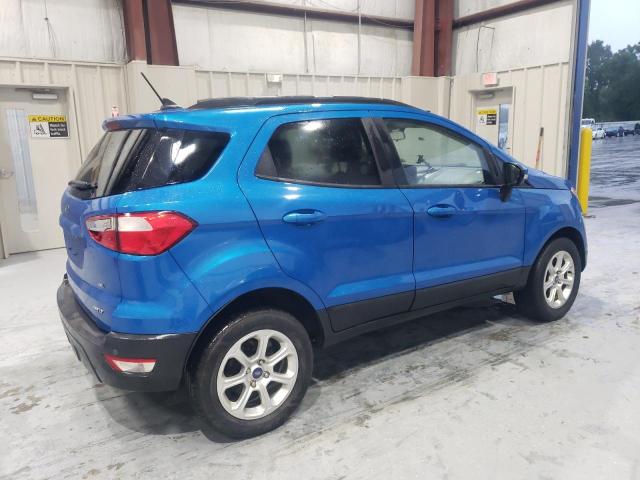 MAJ6S3GL1LC330423 - 2020 FORD ECOSPORT SE Niebieski zdjęcie 3