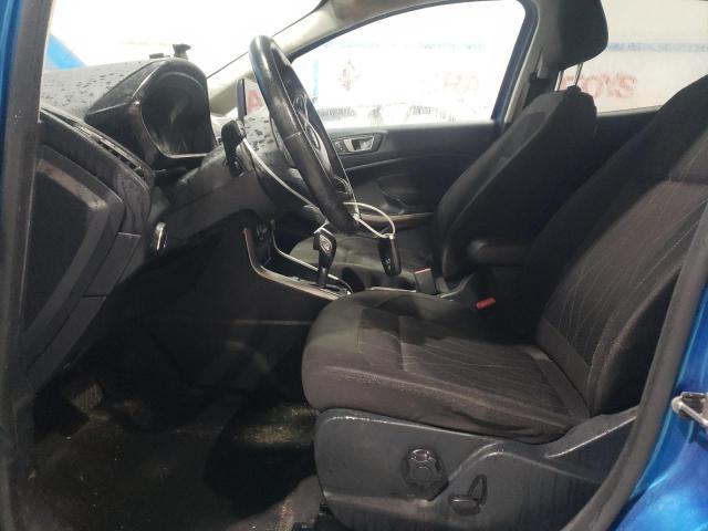 MAJ6S3GL1LC330423 - 2020 FORD ECOSPORT SE Niebieski zdjęcie 7