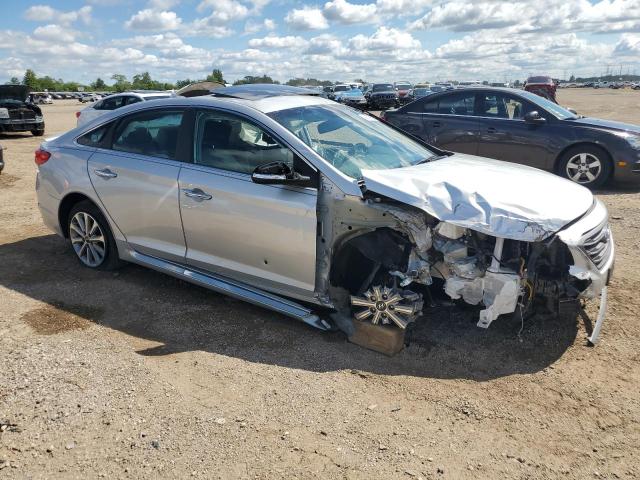 5NPE34AF1HH569638 - 2017 HYUNDAI SONATA SPORT 银色 照片 4