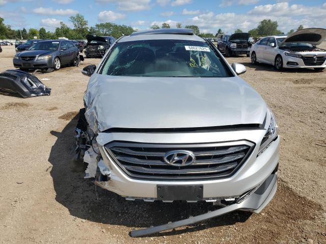 5NPE34AF1HH569638 - 2017 HYUNDAI SONATA SPORT 银色 照片 5