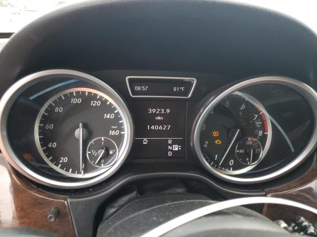 4JGDA5HB9CA002695 - 2012 MERCEDES-BENZ ML 350 4MATIC GRAY photo 9