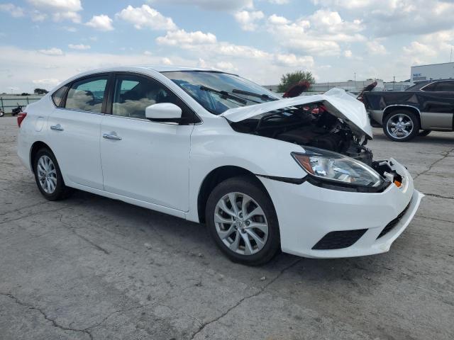 3N1AB7AP3KY310724 - 2019 NISSAN SENTRA S თეთრი ფოტო 4