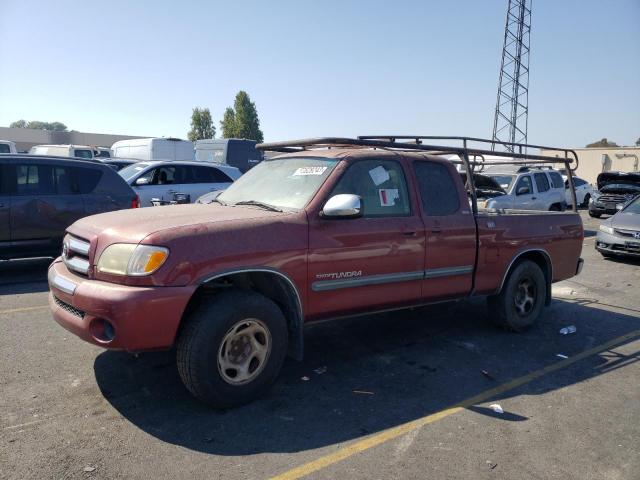 5TBRN34173S436254 - 2003 TOYOTA TUNDRA ACCESS CAB SR5 RED photo 1