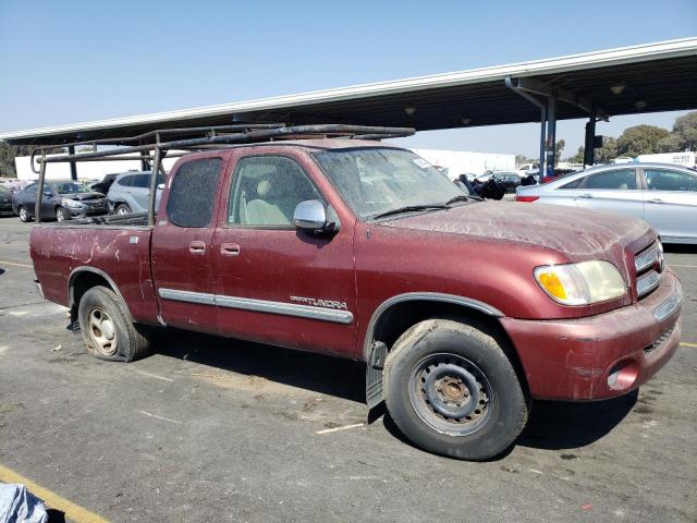5TBRN34173S436254 - 2003 TOYOTA TUNDRA ACCESS CAB SR5 RED photo 4