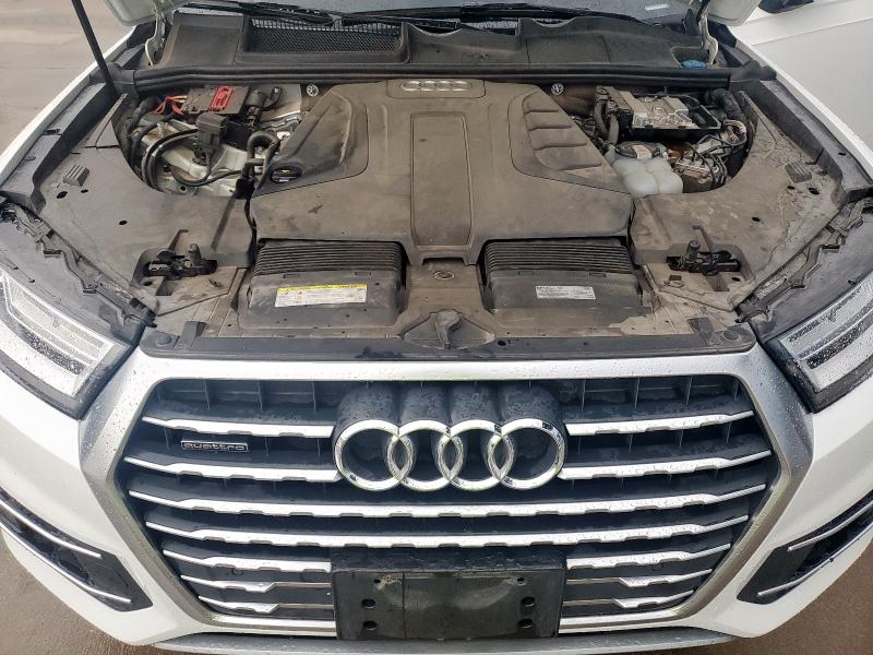 WA1AHAF72KD031361 - 2019 AUDI Q7 PREMIUM WHITE photo 12