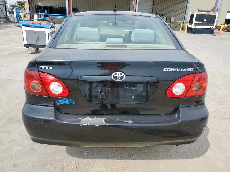 1NXBR32E07Z891298 - 2007 TOYOTA COROLLA CE BLACK photo 6