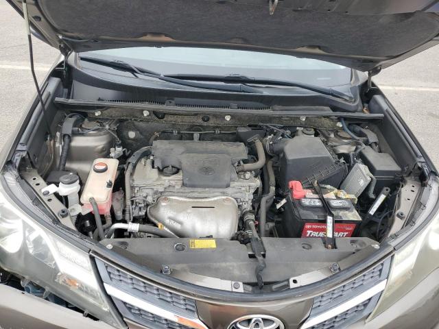 JTMRFREV9FD111274 - 2015 TOYOTA RAV4 XLE BROWN photo 11