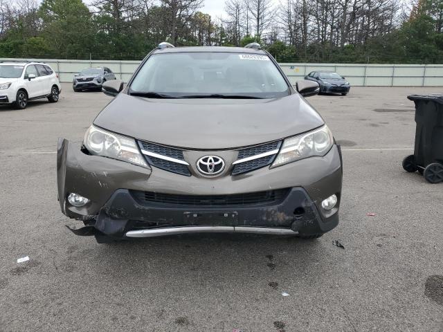 JTMRFREV9FD111274 - 2015 TOYOTA RAV4 XLE BROWN photo 5