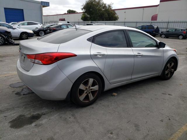 KMHDH4AE2CU385436 - 2012 HYUNDAI ELANTRA GLS GRAY photo 3