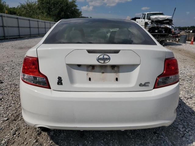 JTKJF5C70D3060625 - 2013 TOYOTA SCION TC WHITE photo 6