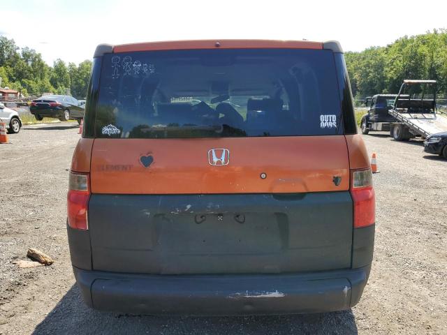 5J6YH28503L018924 - 2003 HONDA ELEMENT EX ORANGE photo 6