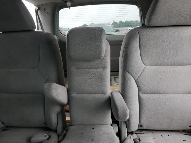 5FNRL38436B125396 - 2006 HONDA ODYSSEY EX BLUE photo 10