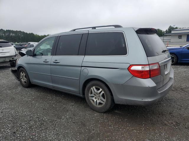 5FNRL38436B125396 - 2006 HONDA ODYSSEY EX BLUE photo 2