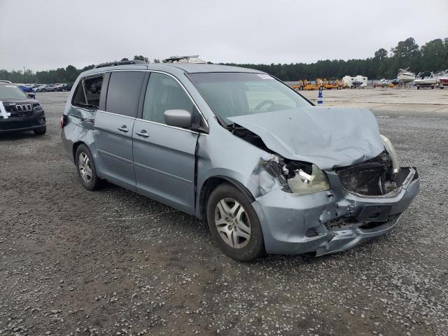 5FNRL38436B125396 - 2006 HONDA ODYSSEY EX BLUE photo 4