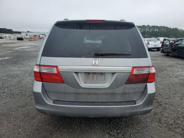 5FNRL38436B125396 - 2006 HONDA ODYSSEY EX BLUE photo 6