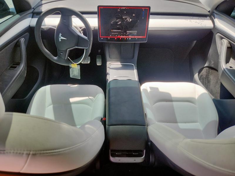 7SAYGDEF3SA341741 - 2025 TESLA MODEL Y Սև լուսանկար 8